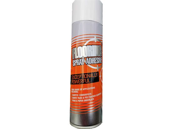 floor adhesive spray