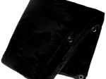 pendrillons coton occ noir 300grs -6m ht x 3m larg