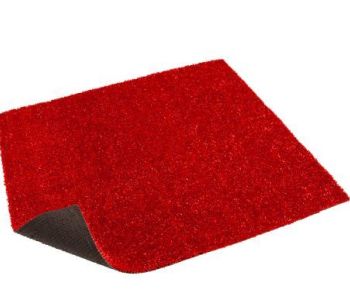 artificial grass red